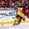 BUFFALO, NEW YORK - JANUARY 5: Canada's Conor Timmins #3 chases Sweden's Elias Pettersson #14 in pursuit of the puck during the gold medal game of the 2018 IIHF World Junior Championship. (Photo by Andrea Cardin/HHOF-IIHF Images)

